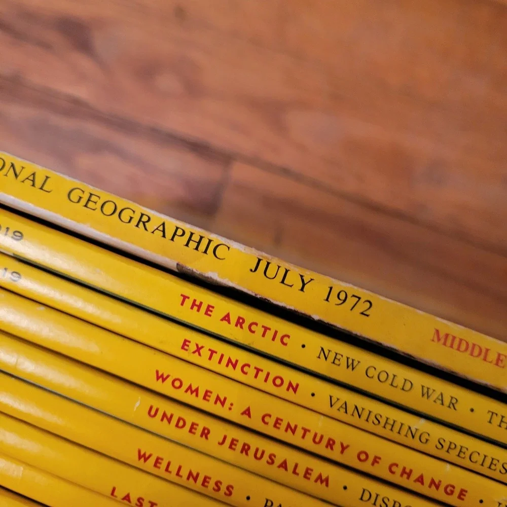 National Geographic Magazine Collection‎ 1972 2019 2020 Nature Science History